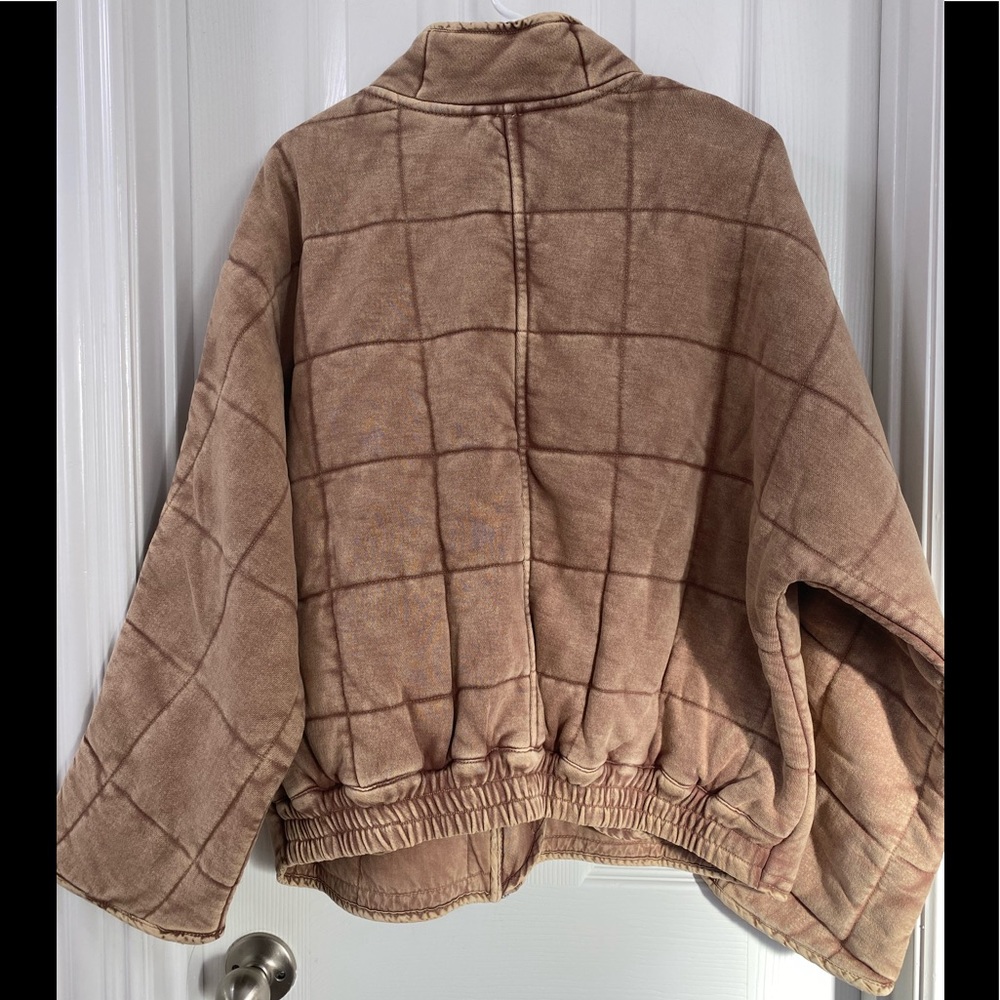 NWT Free People Dolman Quilted Knit Jacket - Picture 9 of 10